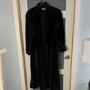 Sophisticated Black Women's Cape Coat